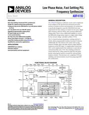 ADF4193 datasheet.datasheet_page 1