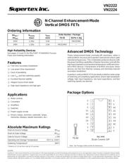 VN2222LLG Datenblatt PDF