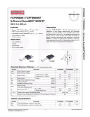 FCP9N60N datasheet.datasheet_page 1