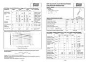 ZTX601 Datenblatt PDF