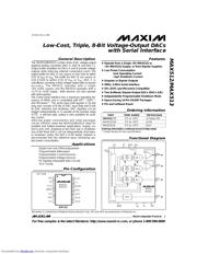 MAX512 数据规格书 1