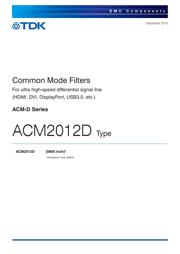 ACM2012D-900-2P-T 数据规格书 1