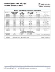 OPIA401BTU 数据规格书 3