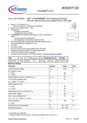 IKW25T120 datasheet.datasheet_page 1