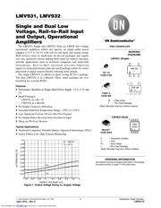 LMV931SQ3T2G Datenblatt PDF