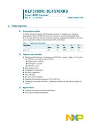 BLF578XRS datasheet.datasheet_page 1