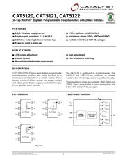 CAT5121TBI-10-T 数据规格书 1