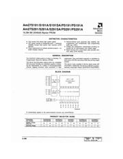 AM27S191APC 数据规格书 2