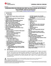 COP8CBR9HVA8/NOPB Datenblatt PDF