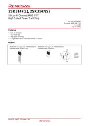 2SK3147 datasheet.datasheet_page 1