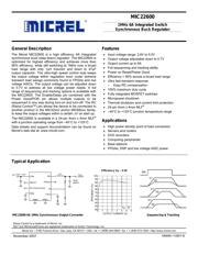 MIC22600YTSETR datasheet.datasheet_page 1