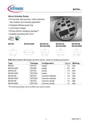 BAT64-05WH6327 datasheet.datasheet_page 1