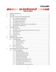 W25Q128BVFIG 数据规格书 2
