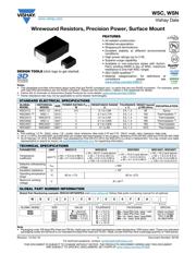 WSC45272R000FTA 数据规格书 1