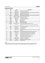 WM8978CGEFL/RV datasheet.datasheet_page 5