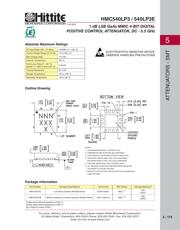 HMC540LP3ETR-AN datasheet.datasheet_page 6