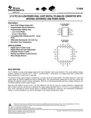 TLV5638CDR datasheet.datasheet_page 1