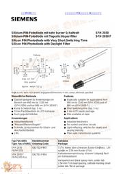 SFH203 数据规格书 1