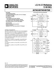 AD7945ARSZ-B Datenblatt PDF