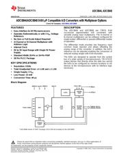 ADC0848BCVX/NOPB Datenblatt PDF