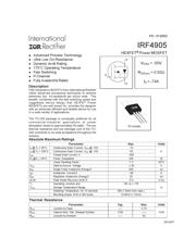 IRF4905 datasheet.datasheet_page 1