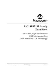 PIC18F27J53-I/SS 数据手册
