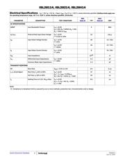 ISL28214FBZ datasheet.datasheet_page 5