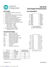 DS1267BS-010+ Datenblatt PDF