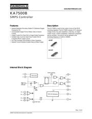 KA7500B 数据规格书 2