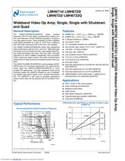 LMH6720MA datasheet.datasheet_page 1