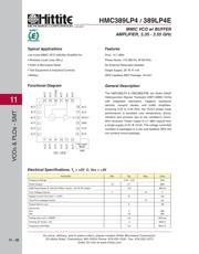 HMC389LP4E 数据规格书 3