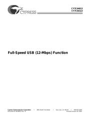 CY7C64113-PVC datasheet.datasheet_page 1