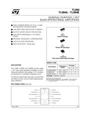 TL084C 数据规格书 1
