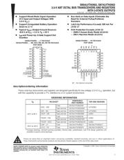 SN74LVTH2952DGVR datasheet.datasheet_page 1