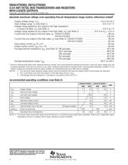 SN74LVTH2952DGVR datasheet.datasheet_page 4