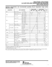 SN74LVTH2952DGVR datasheet.datasheet_page 5