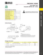 HMC550AE datasheet.datasheet_page 4