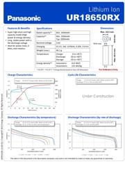 UR18650RX datasheet.datasheet_page 1