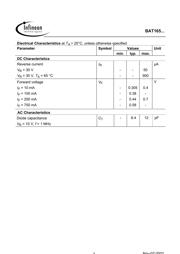 BAT165 数据规格书 2