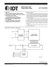 IDT71024S20Y 数据手册