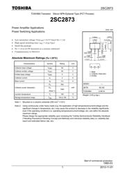 2SC2873-Y(TE12L,ZC Datenblatt PDF