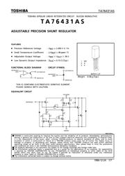 TA76431AS(TE6,F,M) datasheet.datasheet_page 1