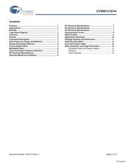 CY25812ZXC datasheet.datasheet_page 2