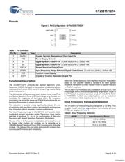 CY25812ZXC datasheet.datasheet_page 3