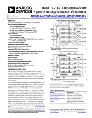 AD5665BCPZ-R2 数据规格书 1