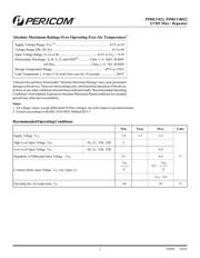 PI90LV022W datasheet.datasheet_page 3