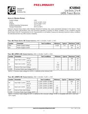 ICS8543BGLF datasheet.datasheet_page 4