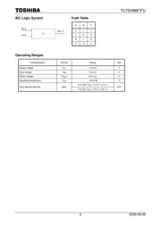 TC7SH86FU(T5L,JF,T 数据规格书 2