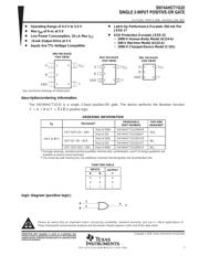 SN74AHCT1G32DCKR 数据规格书 2