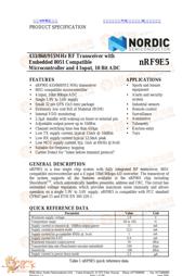 NRF9E5 datasheet.datasheet_page 1